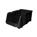 Surtek Stacking Bin Black 7in X 4in X 3in GAVN1